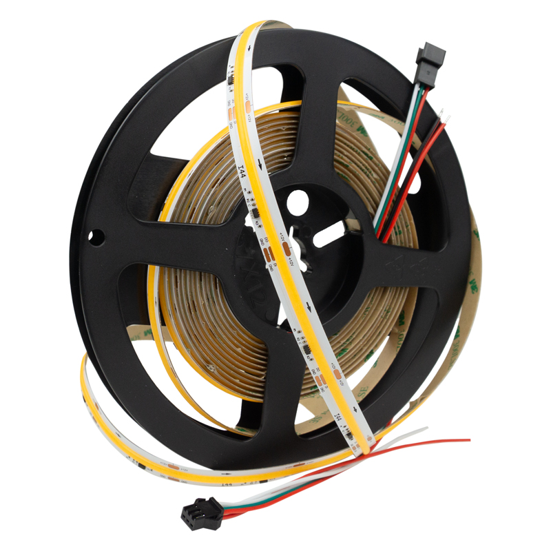 Taśma LED COB DIGITAL 480 LED/m 12 V 9 W/m 6000K 927 lm/m IP20 5 m Eco Light EC61281