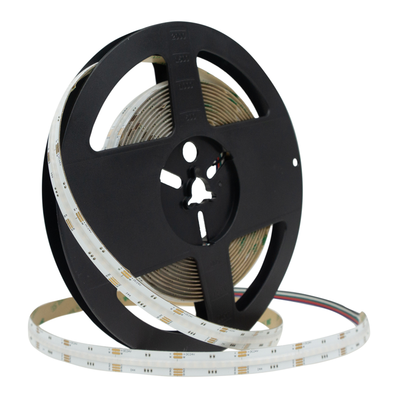 Taśma LED COB RGB+6000K 896 LED/m 24 V 20 W/m 500 lm/m IP20 5 m Eco Light EC61278