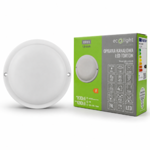 Oprawa LED Torton TOR-09RW okrągła 9 W 4000K 680 lm IP54 biała Eco Light EC61818