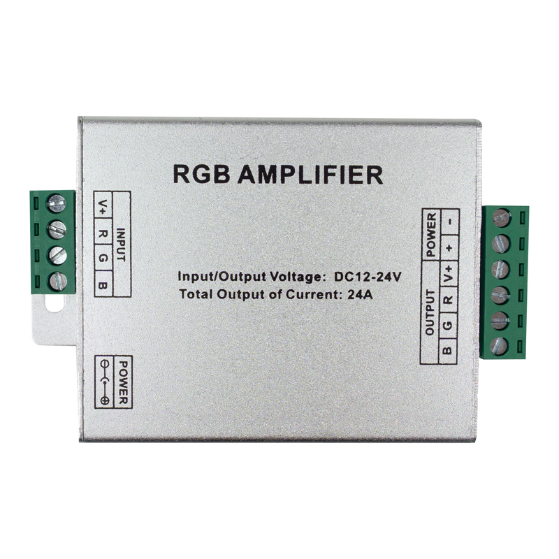 Wzmacniacz LED RGB 24 A 288 W 12 V Eco Light EC79903