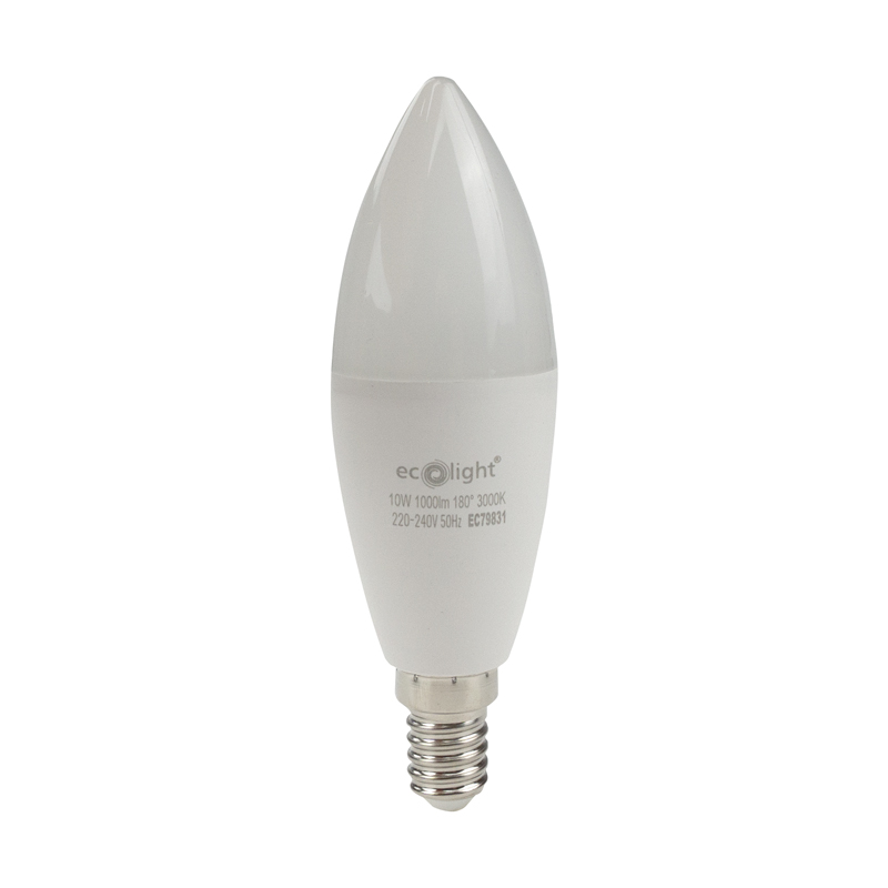 Żarówka LED CANDLE E14 10 W 3000K 900 lm Eco Light EC79831