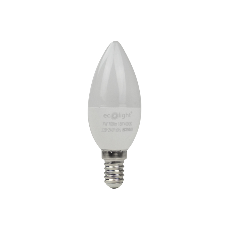 Żarówka LED CANDLE E14 7 W 4000K 700 lm Eco Light EC79449