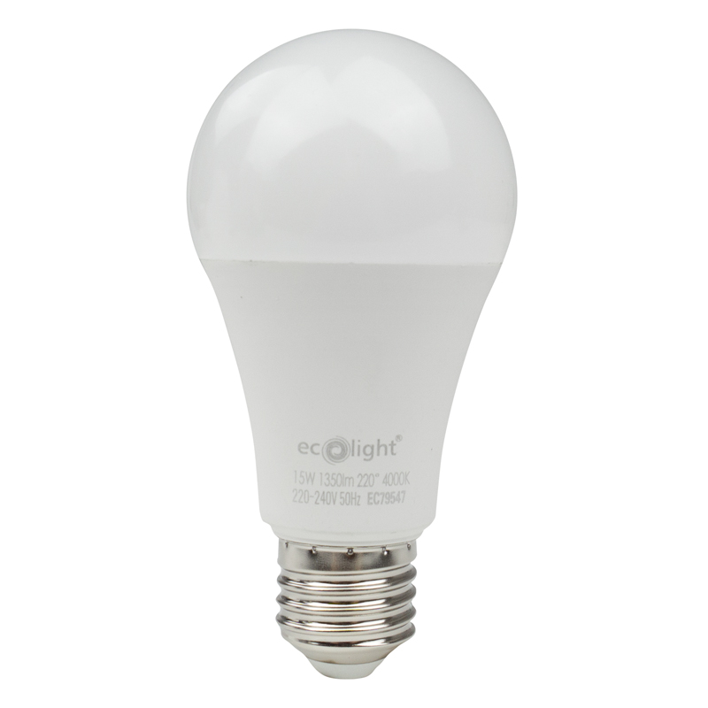 Żarówka LED CLASSIC GLS E27 15 W 4000K 1500 lm Eco Light EC79547