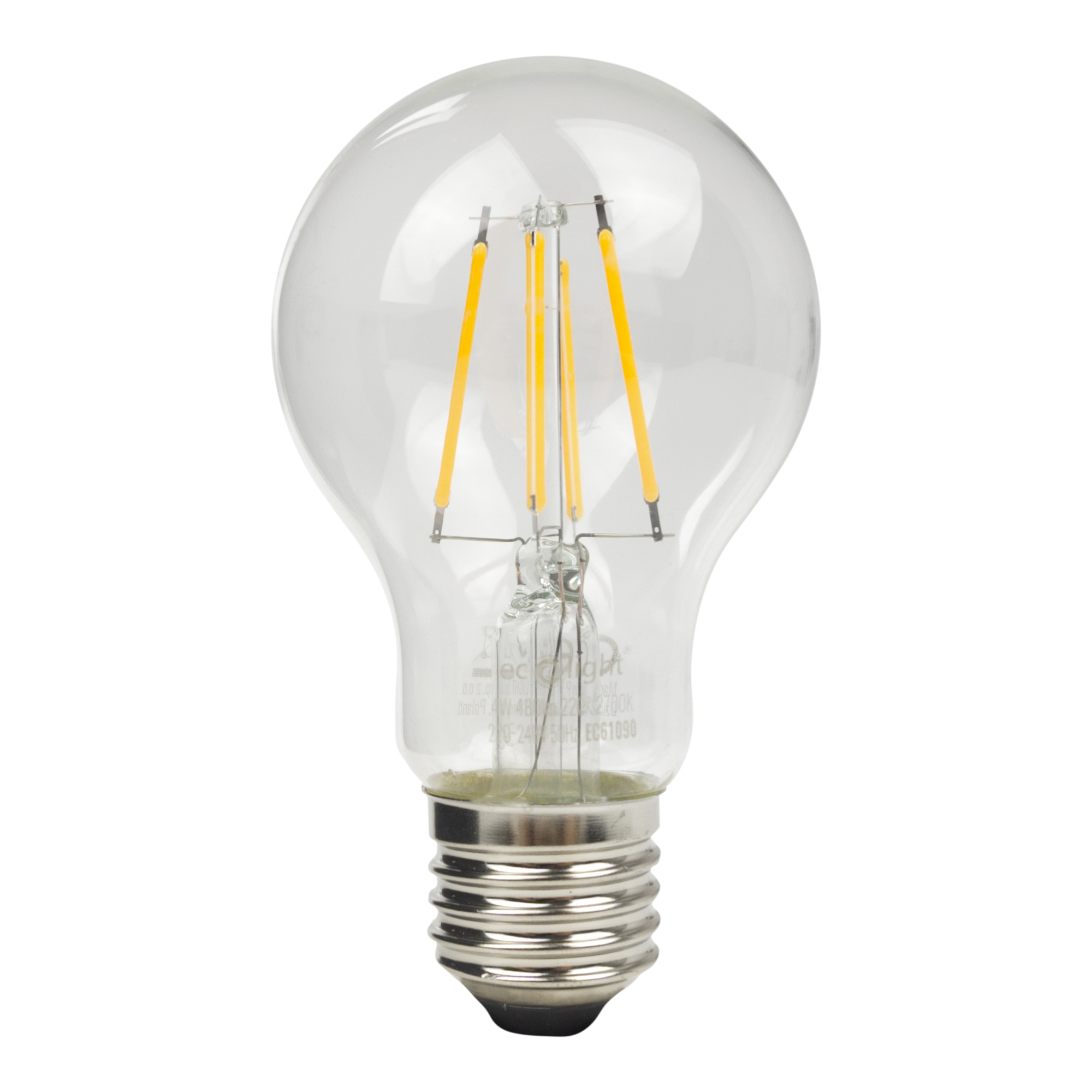 Żarówka LED FILAMENT CLASSIC A60 E27 4 W 2700K 480 lm Eco Light EC61090