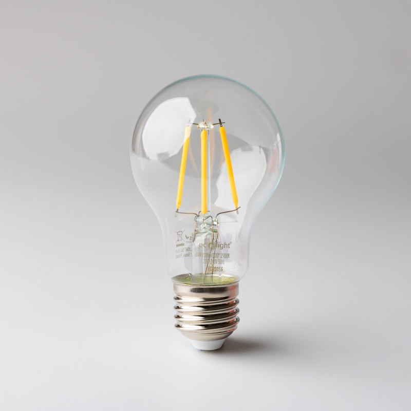 Żarówka LED FILAMENT CLASSIC E27 6 W 2700K 720 lm Eco Light EC20056