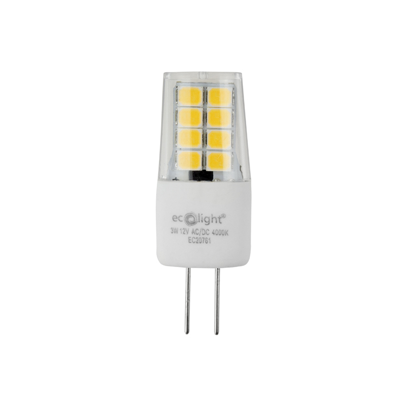 Żarówka LED G4 3 W 12 V AC/DC 6500K 300 lm Eco Light EC20762