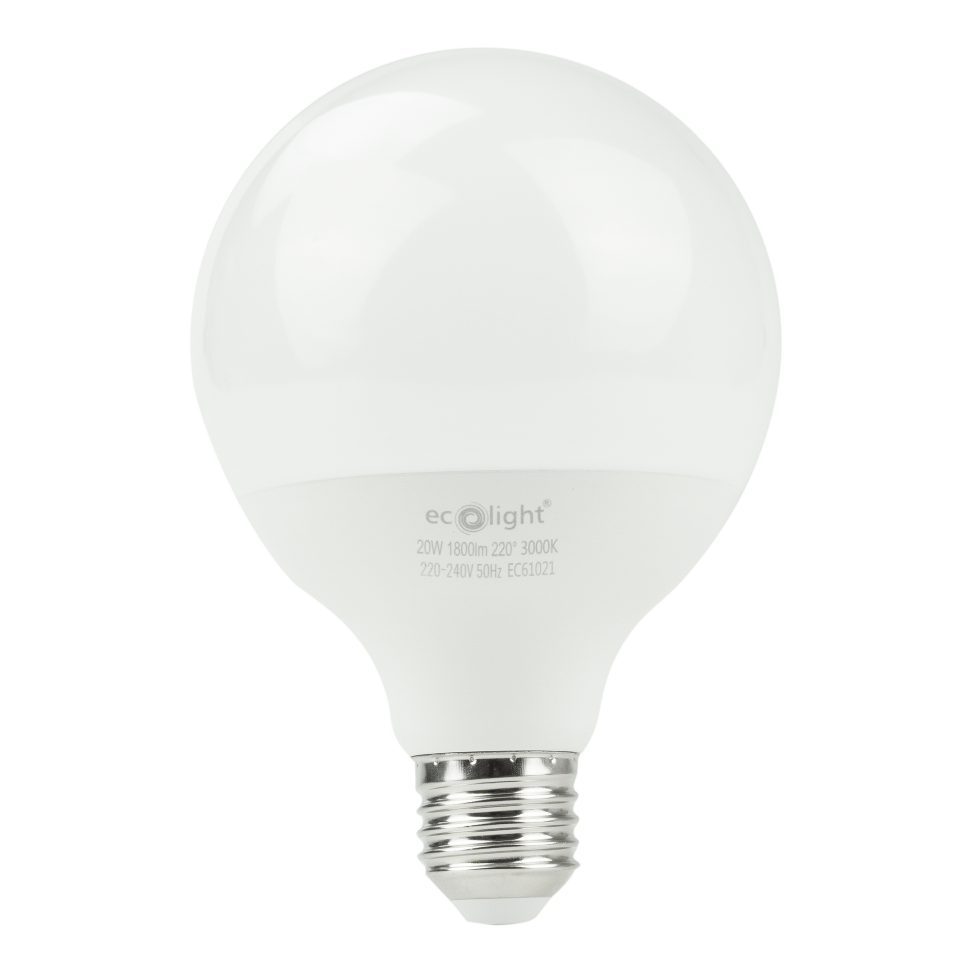 Żarówka LED G95 E27 20 W 3000K 1800 lm Eco Light EC61021