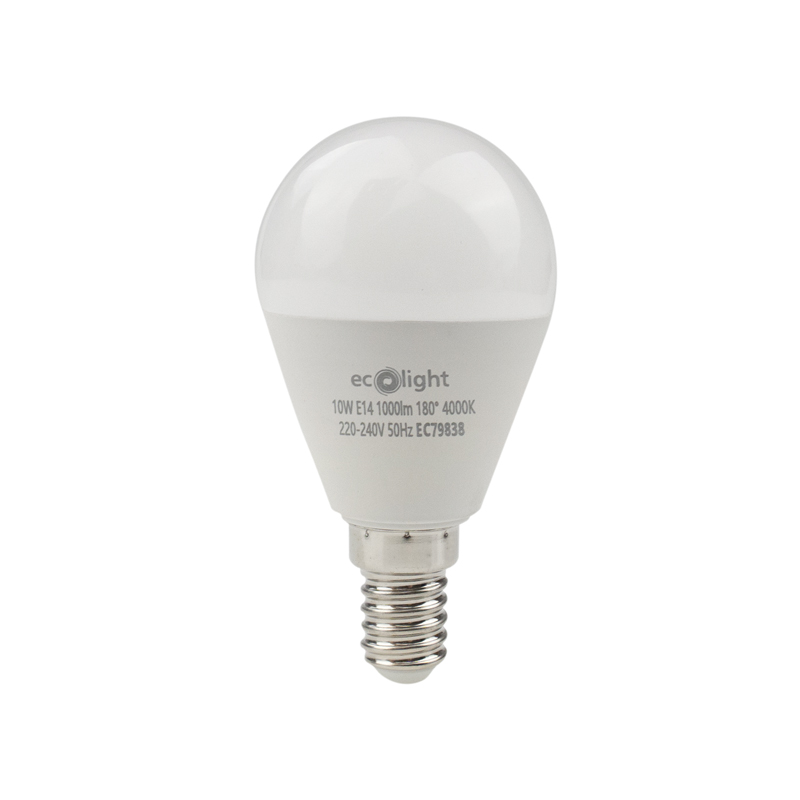 Żarówka LED GOLF BALL E14 10 W 4000K 1000 lm Eco Light EC79838