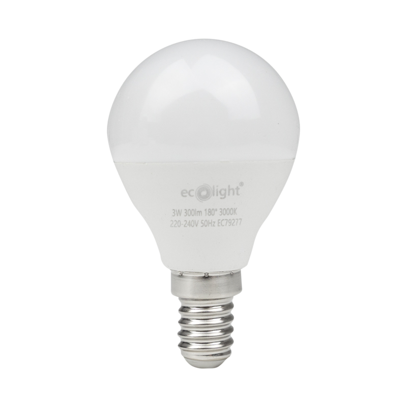 Żarówka LED GOLF BALL E14 5 W 4000K 450 lm Eco Light EC79483