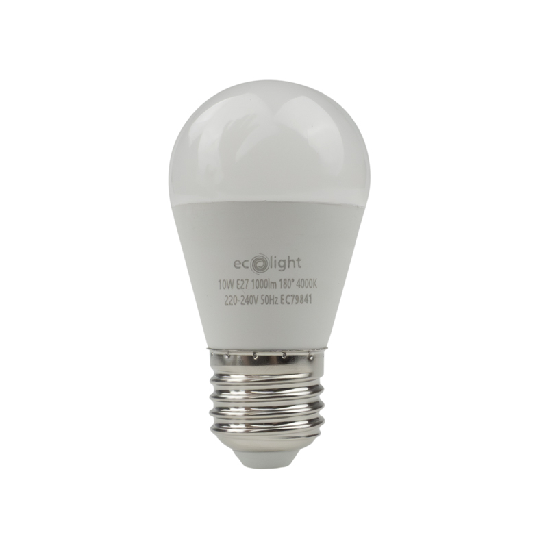 Żarówka LED GOLF BALL E27 10 W 4000K 1000 lm Eco Light EC79841