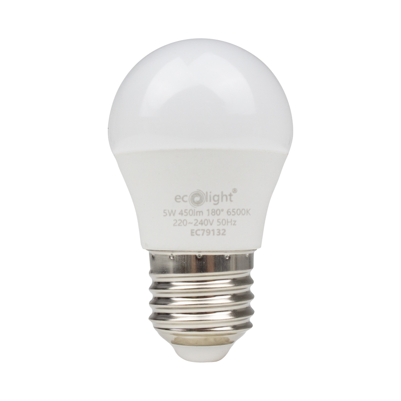 Żarówka LED GOLF BALL E27 5 W 6500K 500 lm Eco Light EC79132
