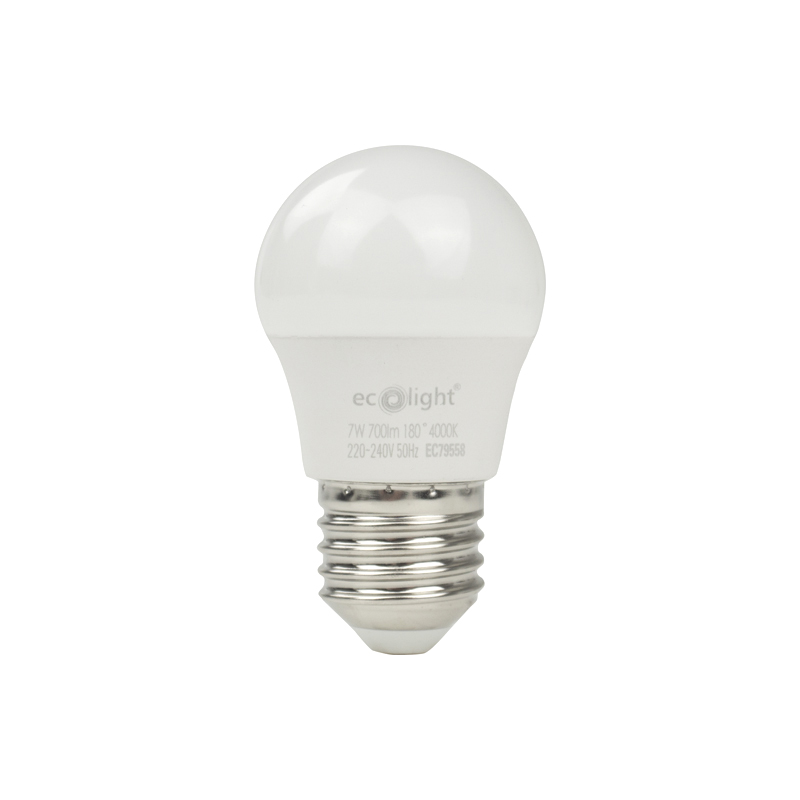 Żarówka LED GOLF BALL E27 7 W 4000K 700 lm Eco Light EC79558