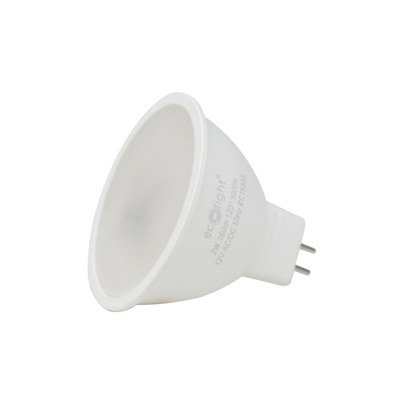 Żarówka LED MR16 2 W 12 V AC/DC 3000K 180 lm Eco Light EC79385
