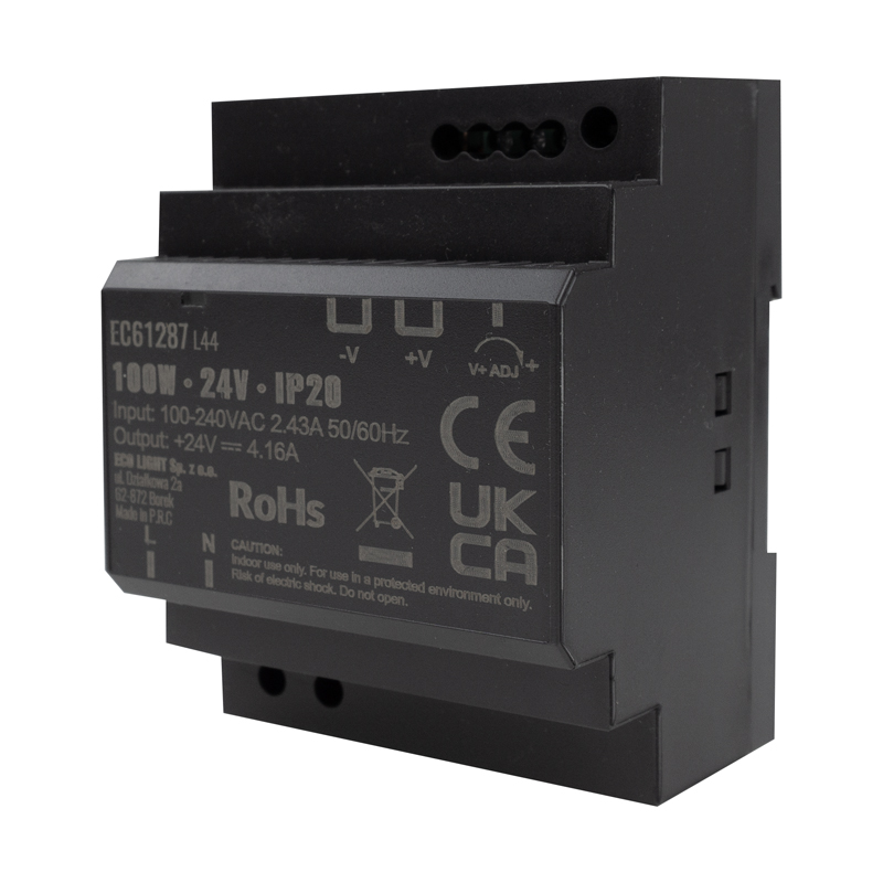 Zasilacz na szynę DIN PREMIUM 4M 24V 100W
