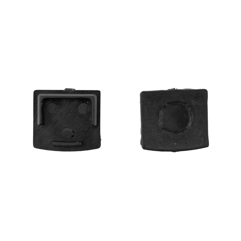Zaślepka do profili LED GPP01/GPP02/GPP03 bez otworu czarna – 10 szt. Eco Light EC61673