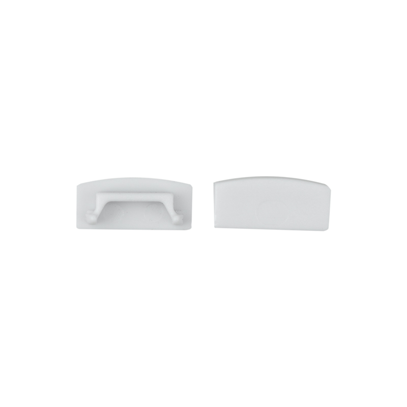 Zaślepka do profili LED N01/N02/N03 bez otworu biała – 10 szt. Eco Light EC61665