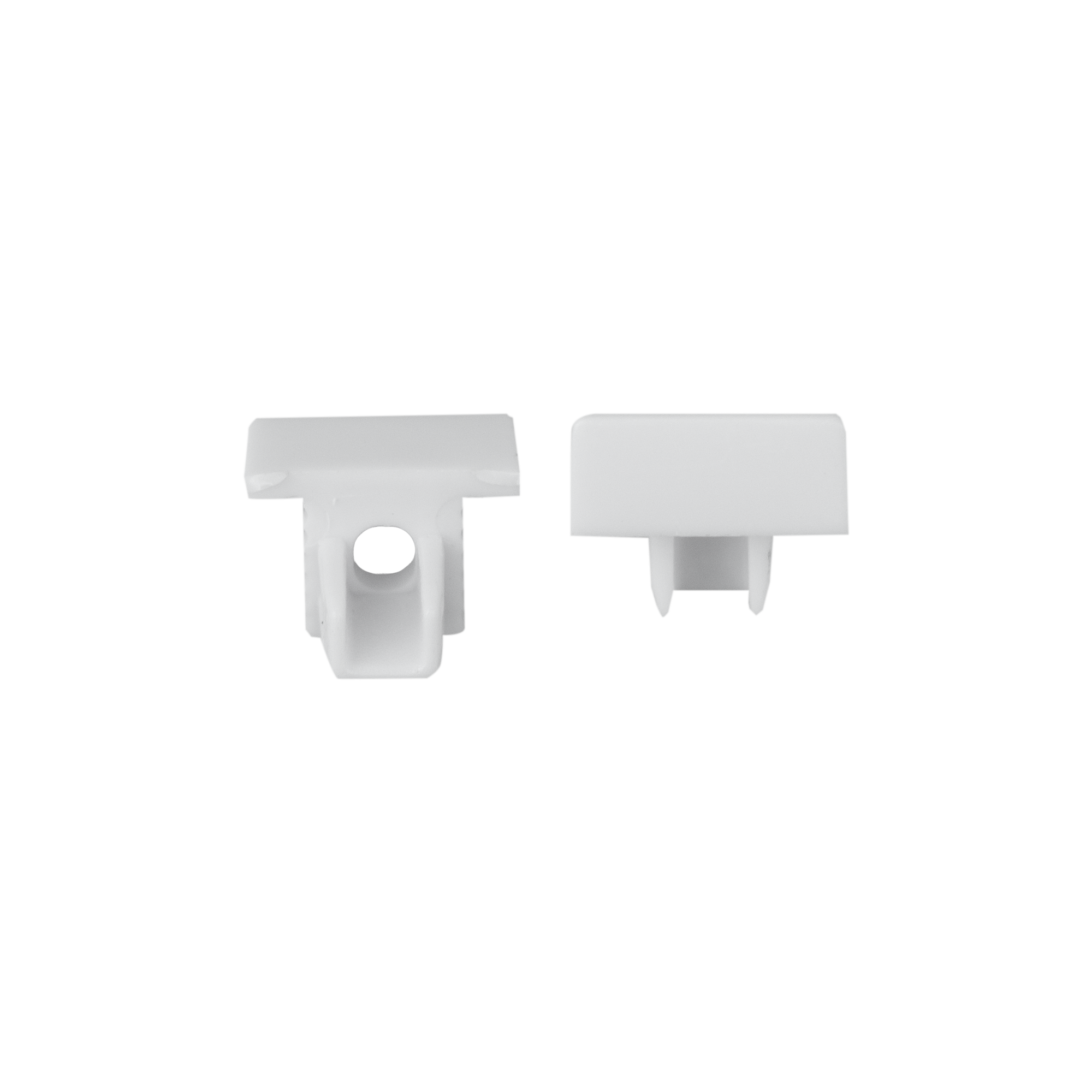 Zaślepka do profili LED PW01/PW02 z otworem szara – 10 szt. Eco Light EC61690