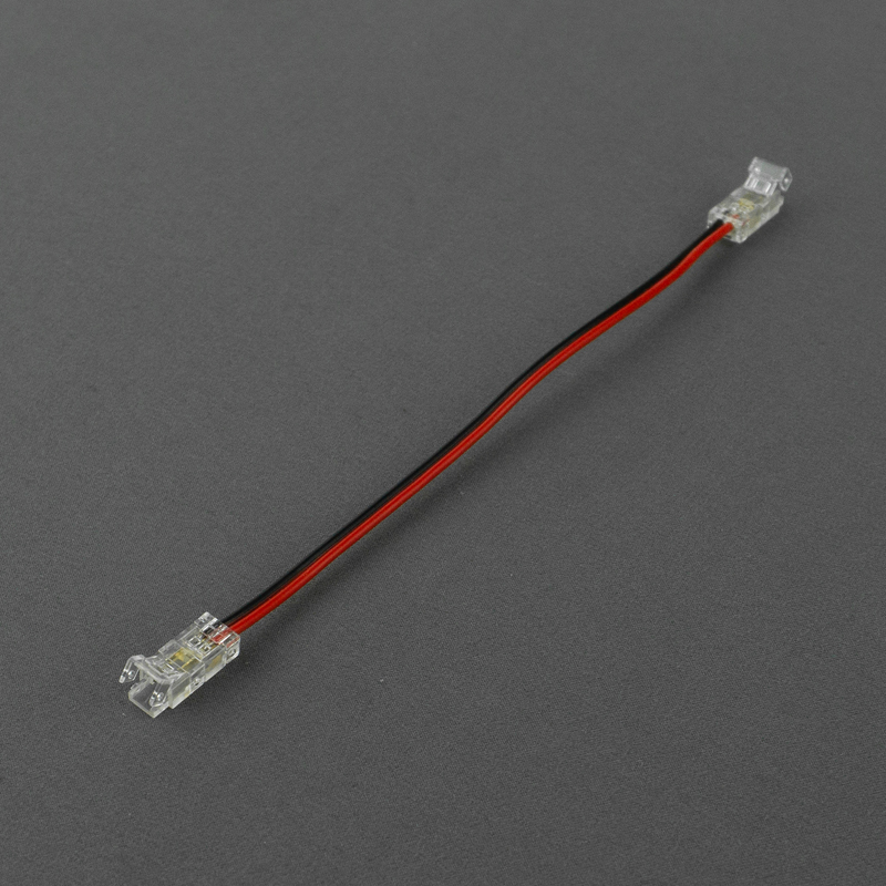 Złączka do taśm LED MONO COB/SMD 5 mm dwustronna z przewodem 15 cm Eco Light EC61013