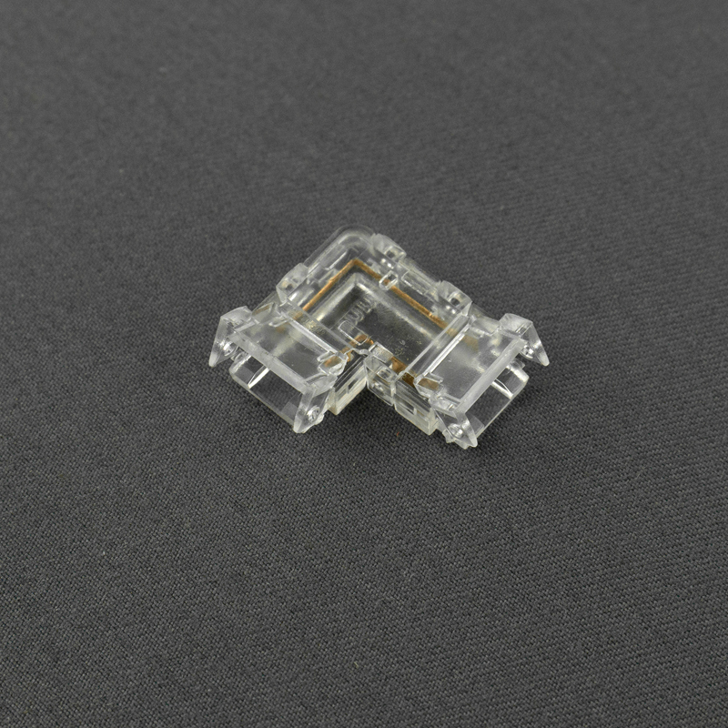 Złączka kątowa „L” do taśm LED MONO COB/SMD 8 mm Eco Light EC20090