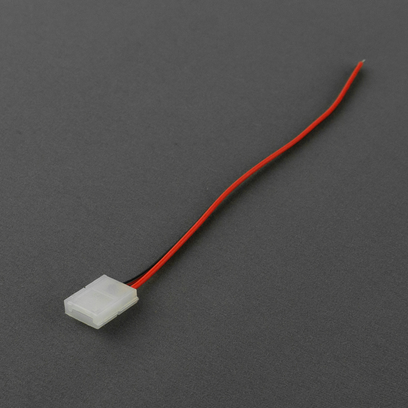 Złączka do taśm LED MONO 8 mm jednostronna z przewodem Eco Light EC79627