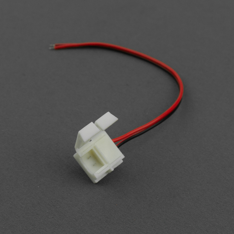Złączka do taśm LED MONO 8 mm jednostronna z przewodem 10 cm IP63 Eco Light EC79121