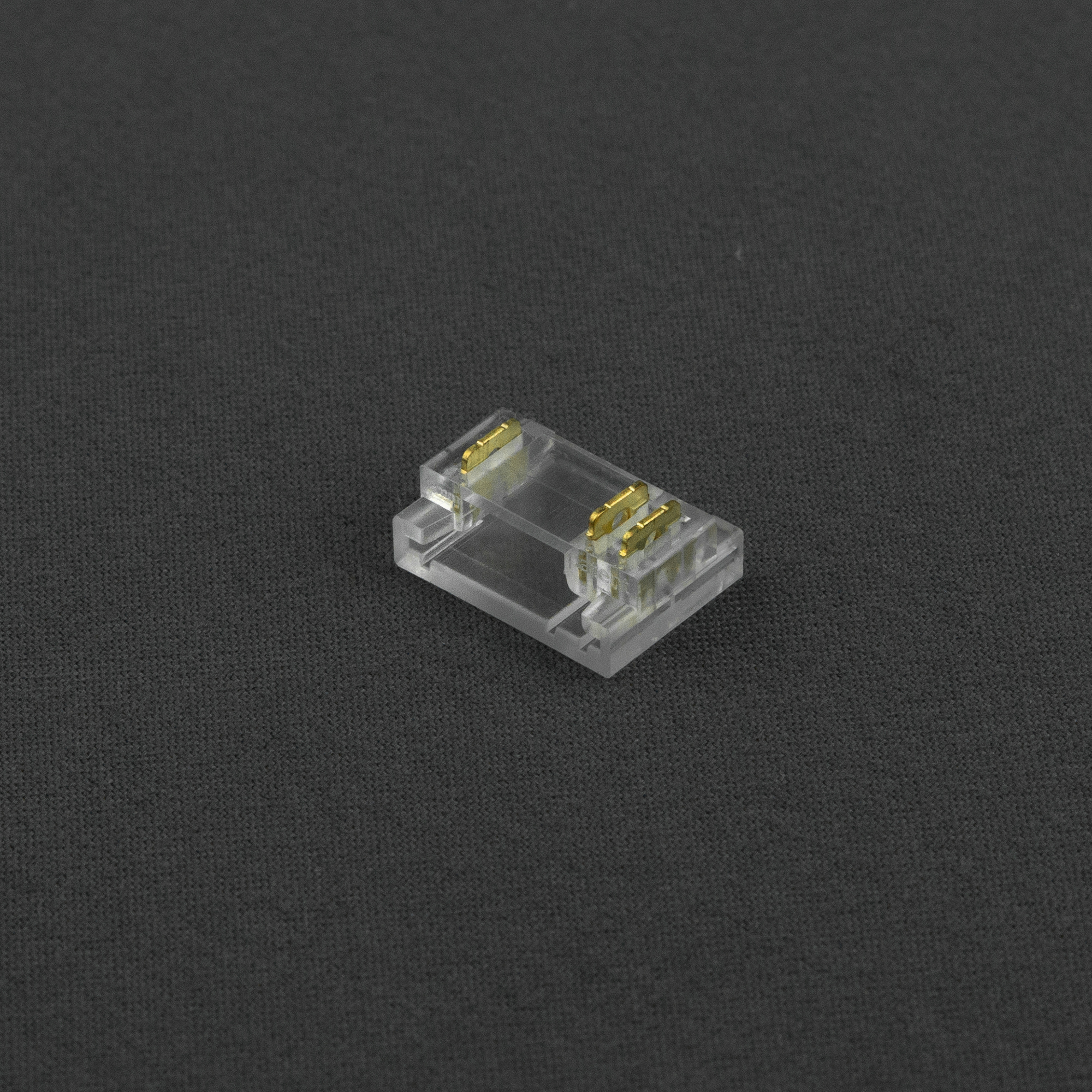 Złączka do taśm LED RGB/RGBW/RGBCCT COB DIGITAL 12 mm dwustronna zaciskowa Eco Light EC61561